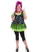 80's Punk Lady Plus Size Costume - costumesupercenter.com