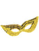 Gold Sequin Eye Mask - costumesupercenter.com