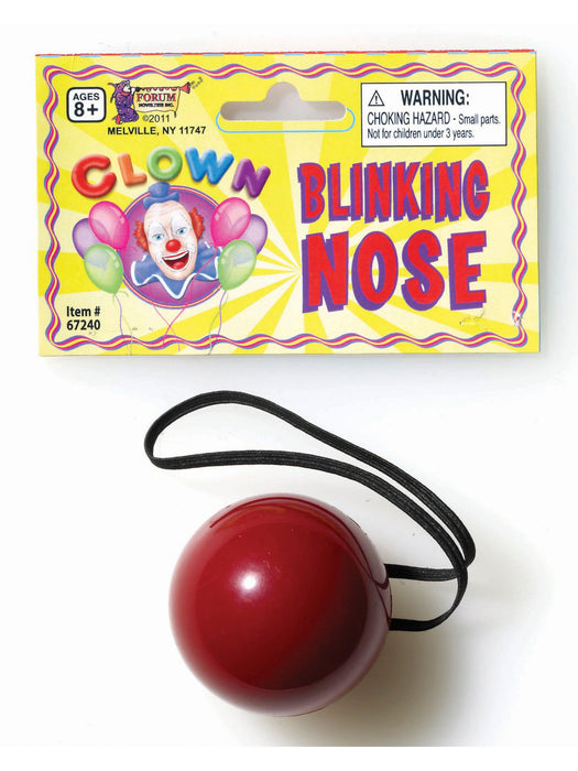 Light Up Clown Nose - costumesupercenter.com
