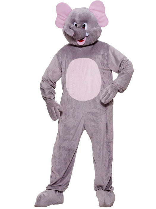Mens Plush Elephant Adult Costume - costumesupercenter.com