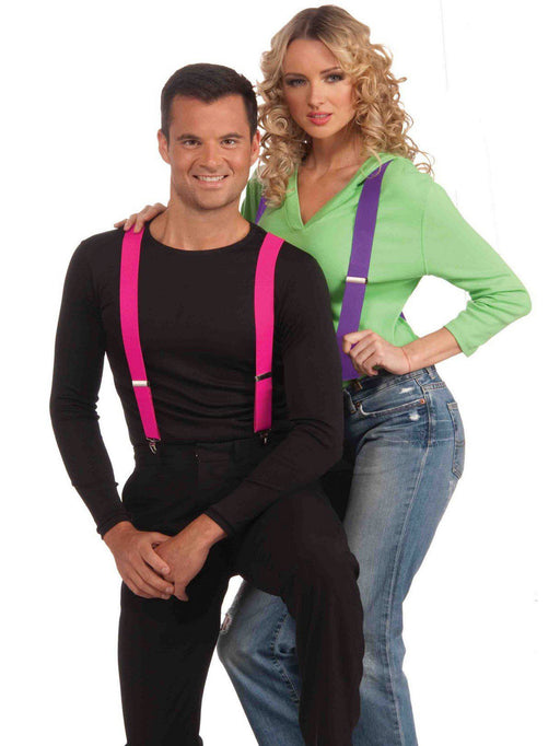 Orange Suspenders - costumesupercenter.com