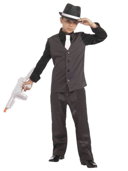 1920's Lil' Gangster Childrens Costume - costumesupercenter.com