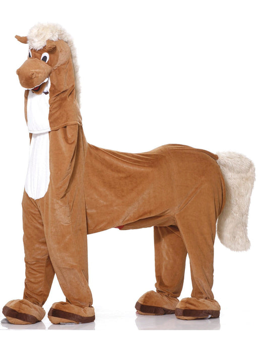 Mens Deluxe Plush Two-Man Horse Adult Costume - costumesupercenter.com