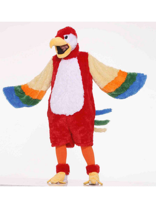 Tropical Parrot Mascot Costume - costumesupercenter.com