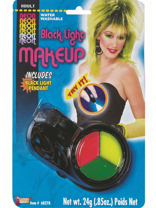 Adult Neon Tri-Color Makeup - costumesupercenter.com