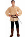 Mens Adult Beige Medieval Shirt - costumesupercenter.com