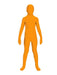 Child I'm Invisible Orange Suit Costume - costumesupercenter.com