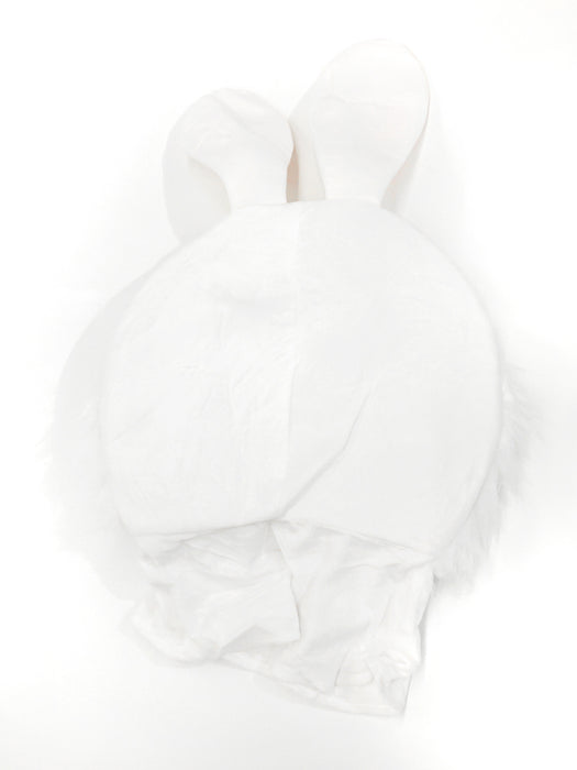 Adult White and Pink Easter Bunny Costume - costumesupercenter.com