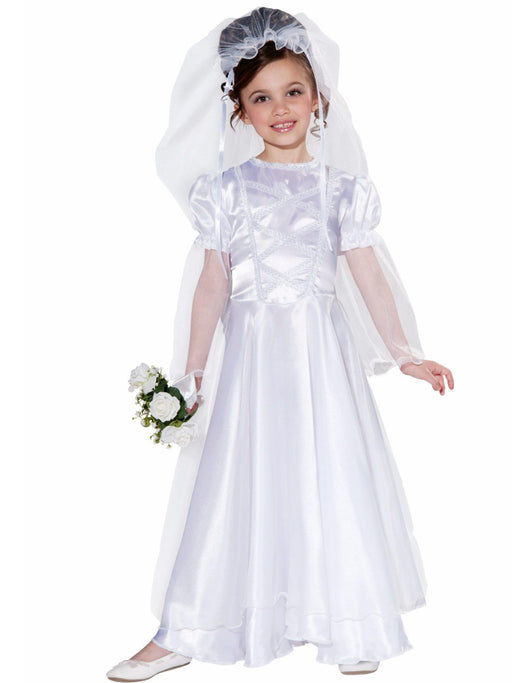 Girls Wedding Belle Costume - costumesupercenter.com