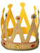 Adult King Crown W/Gold Glitter - costumesupercenter.com