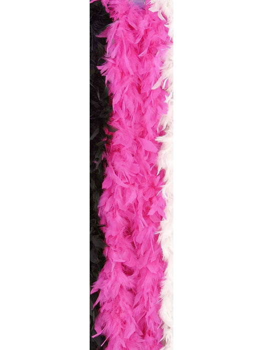 Adult Hot Pink Feather Boa - costumesupercenter.com