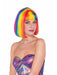 Rainbow Bob Wig - costumesupercenter.com