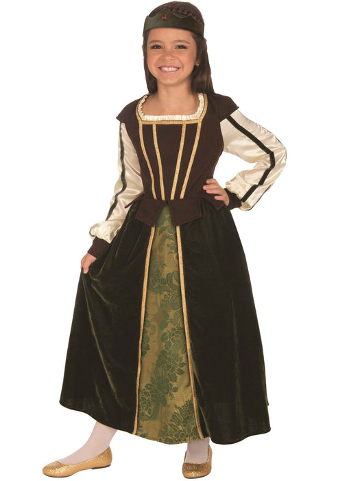 Girls Maid Marion Costume - costumesupercenter.com