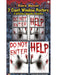 Bloody Window Posters - costumesupercenter.com