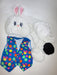 Deluxe Plush Funny Bunny Mascot - costumesupercenter.com