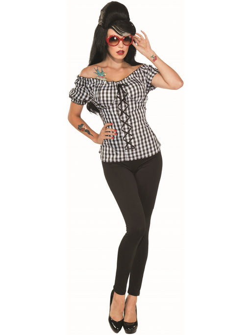 Women's Retro Rock Babe Costume - costumesupercenter.com