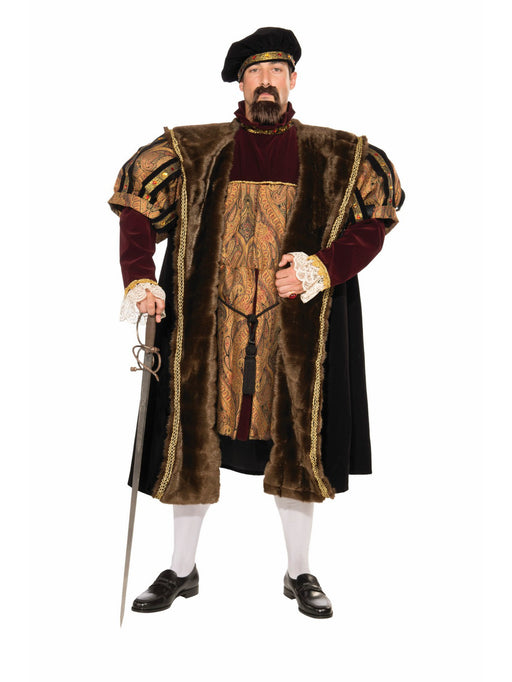 Men's Henry VIII Plus Costume - costumesupercenter.com