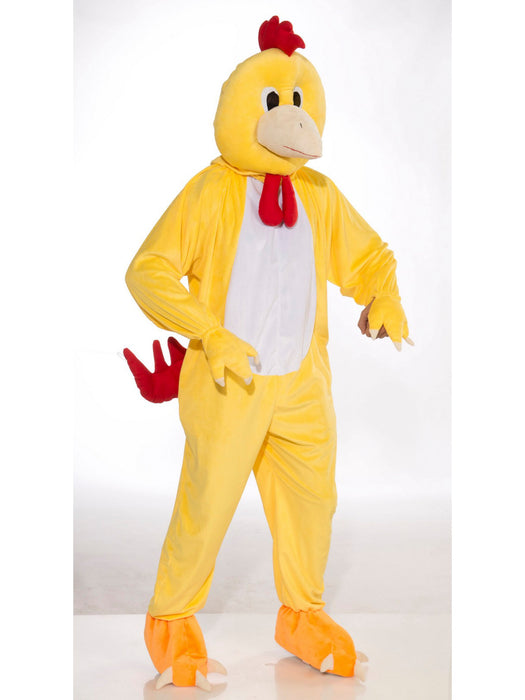 Chicken Adult Mascot Costume - costumesupercenter.com