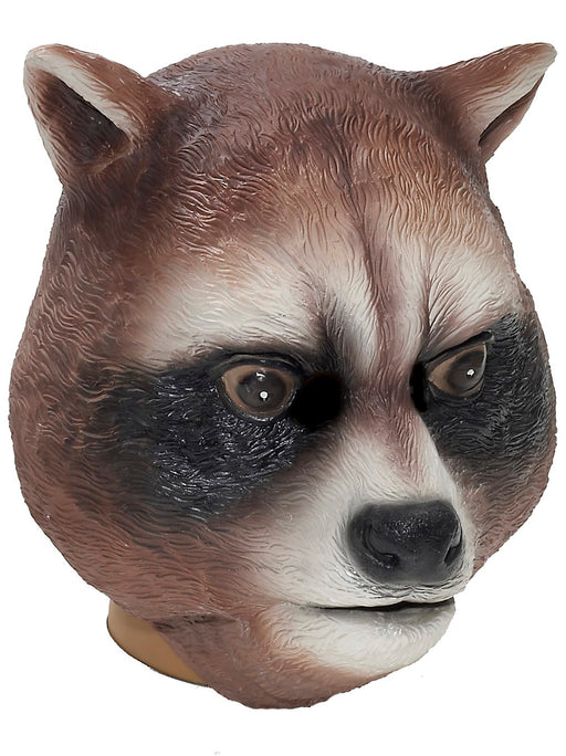 Adult Raccoon Latex Mask - costumesupercenter.com
