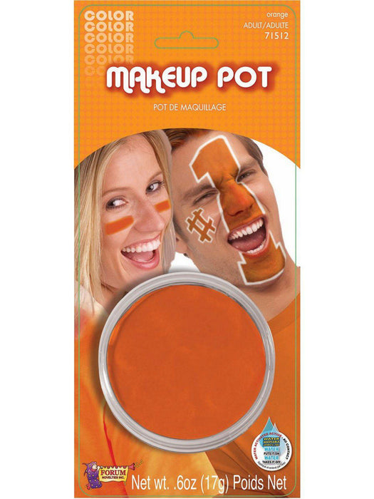 Orange Face Paint Stick - costumesupercenter.com