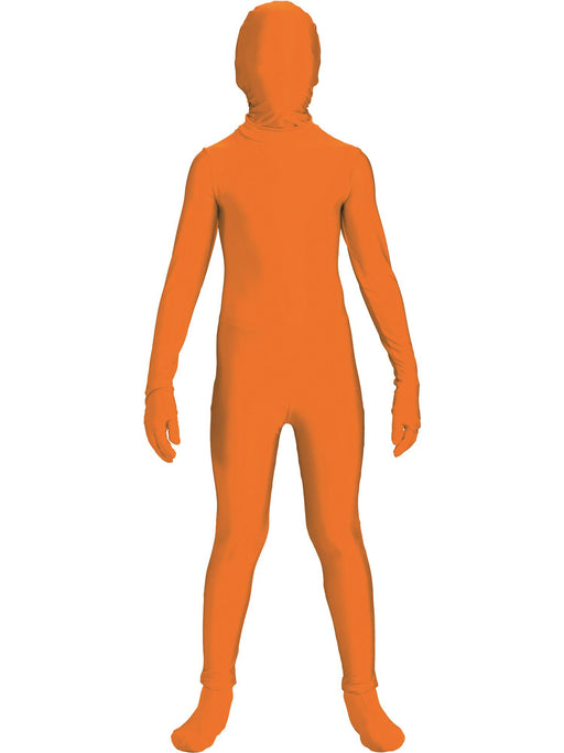 Teen Disappearing Man Orange Costume - costumesupercenter.com