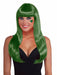 Green Long Wig - costumesupercenter.com