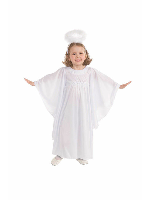 Angel Halo and Dress Girls Costume - costumesupercenter.com