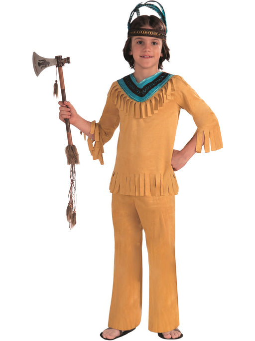 Boys' Warrior Brave Costume - costumesupercenter.com