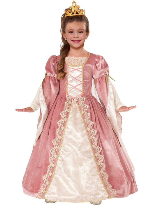 Girls Victorian Rose Costume - costumesupercenter.com