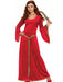 Womens Ruby Sorceress Renaissance Costume - costumesupercenter.com