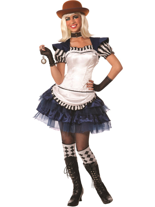 Women's Steampunk Fairy Alice Costume - costumesupercenter.com