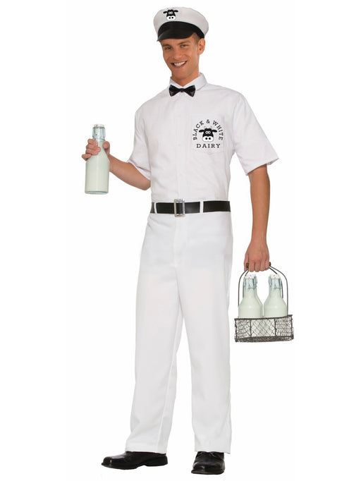 Mens Milkman Costume - costumesupercenter.com