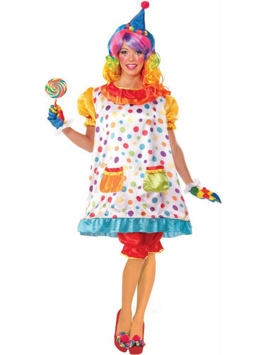Womens Wiggles the Clown Costume - costumesupercenter.com