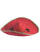 Adult Red & Gold  Sombrero Hat - costumesupercenter.com