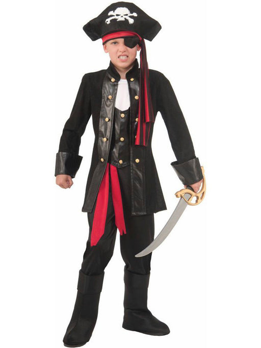 Boys' Seven Seas Pirate Costume - costumesupercenter.com