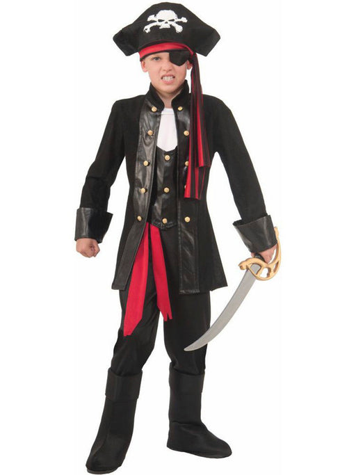 Boys Seven Seas Pirate Costume - costumesupercenter.com
