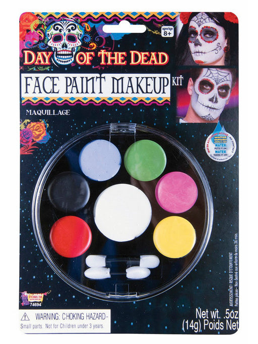 Day of the Dead Inspired Makeup Set - costumesupercenter.com