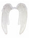 Adult White Angel Wings Large - costumesupercenter.com