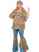 Hippie Chick Adult Plus Costume - costumesupercenter.com