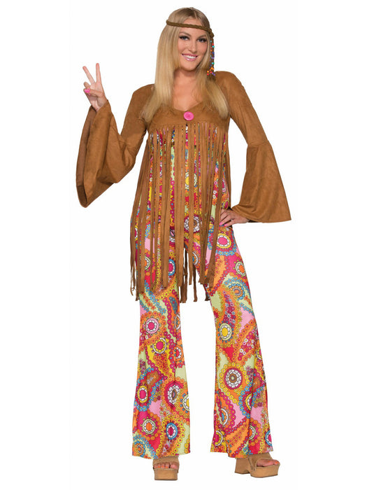 Groovy Hippie Sweetie Adult Costume - costumesupercenter.com