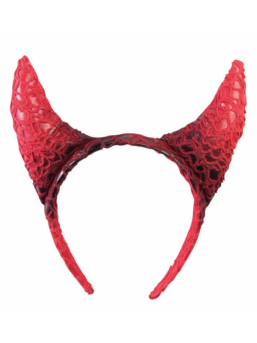 Devil Horns Headband - costumesupercenter.com