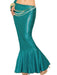 Womens Sexy Blue Mermaid Skirt Costume - costumesupercenter.com