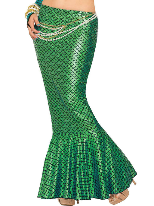 Women's Sexy Green Mermaid Skirt Costume - costumesupercenter.com