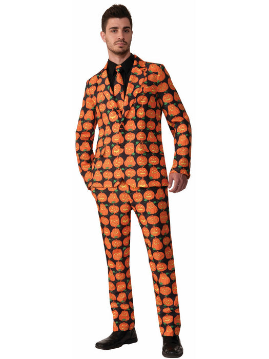 Pumpkin Adult Costume Suit - costumesupercenter.com