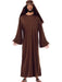 Mens Brown Biblical Robe with Headdress Costume - costumesupercenter.com