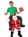 Mens Santa On My Back Costume - costumesupercenter.com