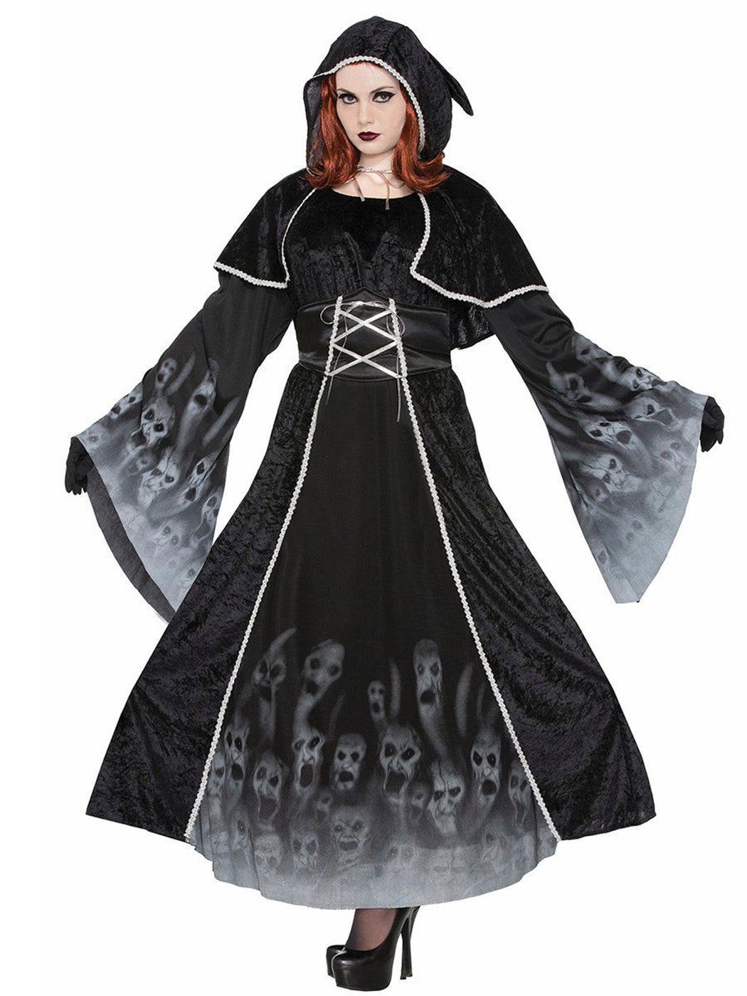 Womens Forsaken Souls Curvy Costume — Costume Super Center