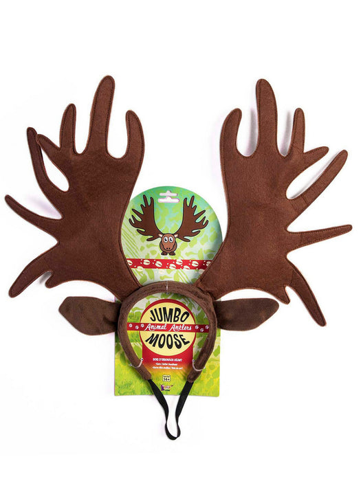 Adult Jumbo Brown Moose Accessory Set - costumesupercenter.com