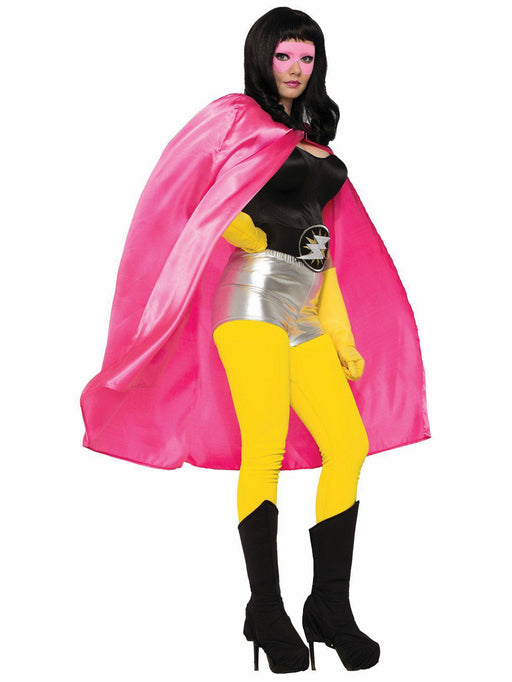 Pink Adult Cape - costumesupercenter.com