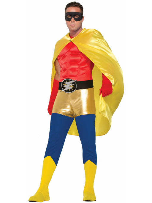 Mens Blue Hero Pants - costumesupercenter.com